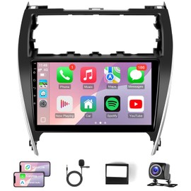 Leadfan 10.1inch Car Radio for Toyota Camry 2012 2013 2014 with Wireless Carplay Android Auto,Bluetooth WiFi GPS SWC, 2G+32G