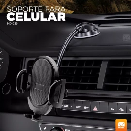 Maíz Soporte Base Celular Carro Auto Tablero Ventosa 360 Holder