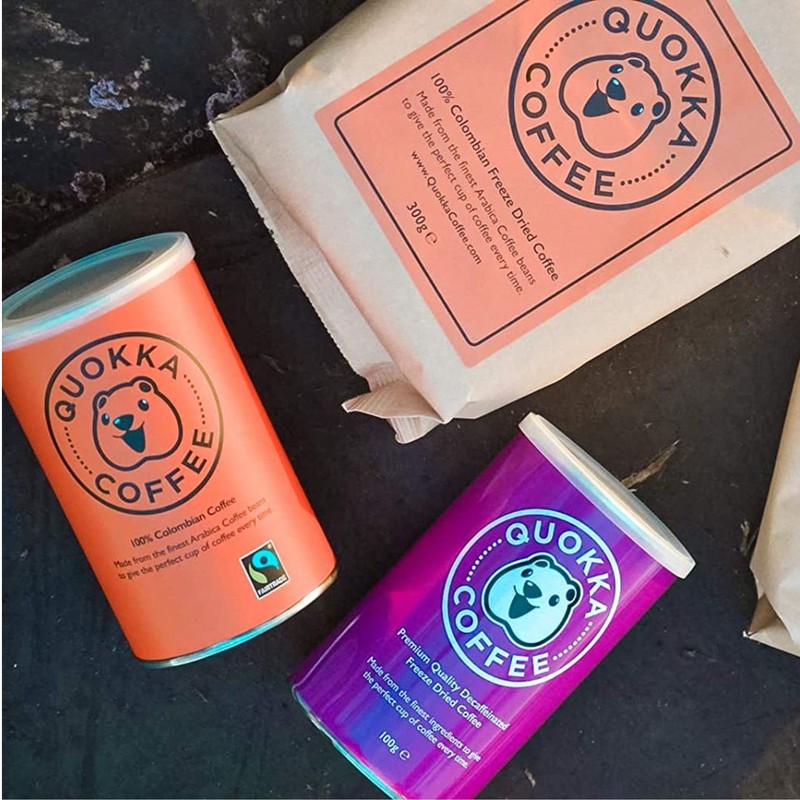 Quokka Instant Coffee - 300g Pouch (160 Cups), Smooth Medium