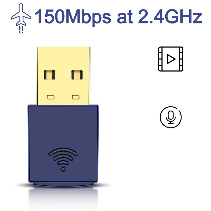 Yunseity USB WiFi Network Card Adapter BT4.0 RTL8723BU Chip High