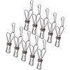 Como Life Stainless Steel Replacement Pinch, Set of 10, Pinch