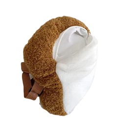 NEEVAS Women Plush Toast Bread Shoulder Handbag Girls Cute Lightweight Crossbody Purse