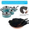 6 Piece Pot Pan Protectors for Stacking, 3 Different Size
