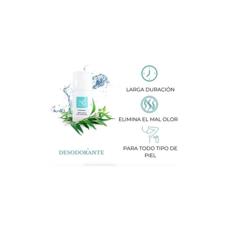 Desodorante Natural Niños Eucalipto Kids Nouvte Facil Aplic