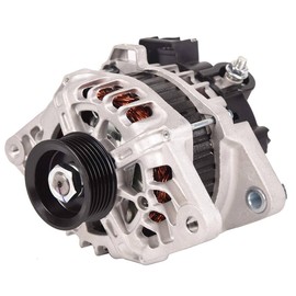 TOPAZ Alternator Compatible with 2012-2017 Hyundai Accent Veloster 2012 2013 Kia Rio 1.6L L4 373002B510 373002B300 2616741 13209N 12V 90A