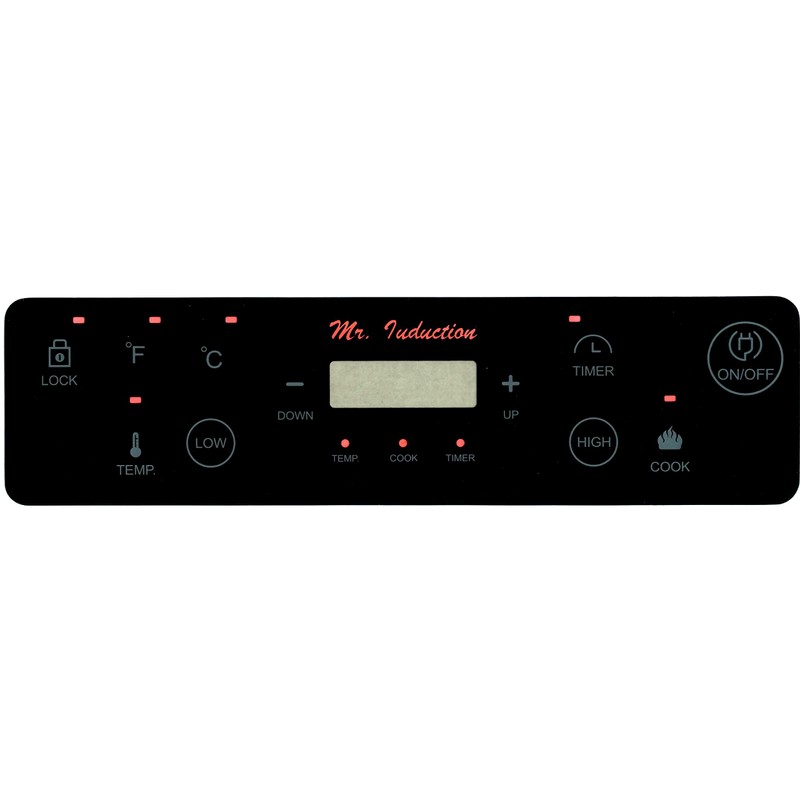 SPT SR-964TBA: 1300W Induction Cooktop (Black)