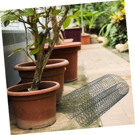 ORFOFE Floral Wire Mesh Artistic Wire for Flower Arrangements Craft Netting Coated Iron Chicken Netting Scissors Random