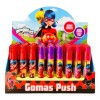 Sac Designs 6 Gomas Push Forma De Lady Bug Diferentes Diseños Con Aroma