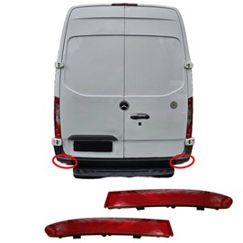 2X Rear Bumper Reflector Lens L and R For MERCEDES Sprinter 3-t 3,5-t 4-t 5-t