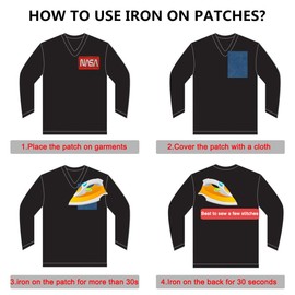 Antrix 10 Pack Iron on American Flag Patches, Iron on Sew on Tactical USA American Flag US Flag DTOM Fully Embroidered Military Badge Emblem Patches for Clothes Jackets Jeans Caps Bags- 3.15x2