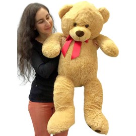 Big Plush Large 3ft Teddy Bear Soft 36 inches Giant Stuffed Animal Fully Stuffed & Ready to Hug