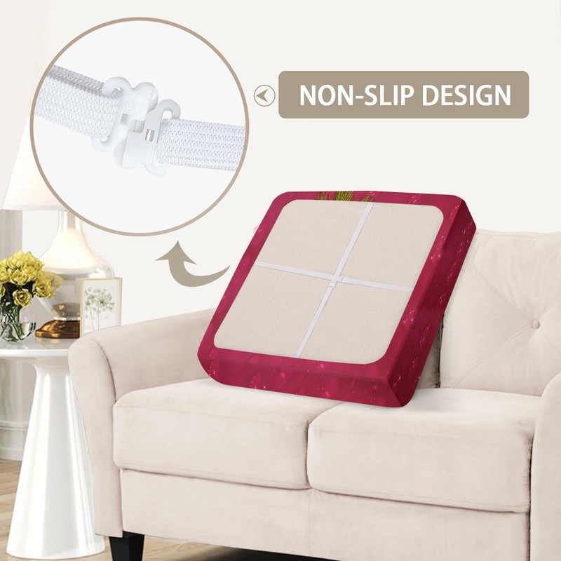 SearchI - Fundas de cojín elásticas para sofá y sillón,
