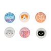 Pearhead Cat Kitchen Magnets, Pet Themed Refrigerator Magnets, Cat Décor