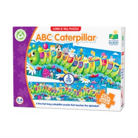The Learning Journey New - The Learning Journey Long & Tall Puzzle - ABC Caterpillar: 50+ Pcs