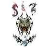(Fantasy) THE FANTASY Tiger Tiger Tiger Tattoo Sticker (Regular) (hm174)