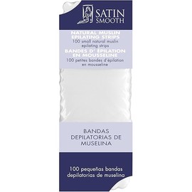 Satin Smooth Small Muslin Epilating Strips 100/pack