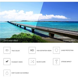 OSAGAMA Retro Sunglasses Rectangular Chunky Glasses UV Protection for Men and Women, Blue/Blue/Yellow