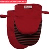 Mini Oven Mitts, Cook Mittens Yutat Silicone Oven Mitts with