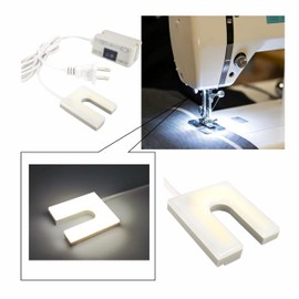 YinzPlus U Shape Magnetic Sewing Machine Light COB Chips 2 Watt 200 Lumen Ra 90 Hight Brightness 6000K Cold White