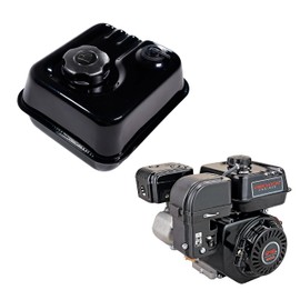 JMCHstore Gas Fuel Tank w/Roll Over Valve for Predator 212 6.5HP Hemi Engine, For Harbor Freight Loncin Motor 210FA 212cc Engine Modle, OEM Gas Tank Kit 60363