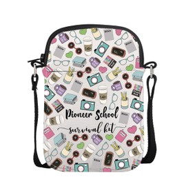 POFULL JW Gift Pioneer Gift for Pioneers JW Witnesses Best Life Pioneer Survival Kit Crossbody Bag (Pioneer School CrossBag)