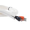 Gardner Bender FLX-5008W, inch x 8 ft, White Split Flex