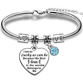 TTOVEN Gran Gifts Gran Bracelet For Mothers Day Gifts Birthday Presents