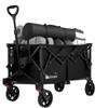 Gonex 38''L Extra Long Collapsible Foldable Wagon Cart with 360lbs