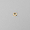 eMagTech 50PCS M1.2 Miniature Brass Washers, Flat Copper Sealing Washers