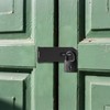 FUNSUEI Pack of 6 Padlock Hasp, Lock Bolt Stainless Steel