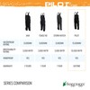 FROGG TOGGS Men's Pilot II Guide Waterproof Breathable Rain Bib,