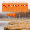 39 Inch/100cm Windsock, Airport Windsocks Outdoor Durable, Rip-Stop Windsocks Measurement