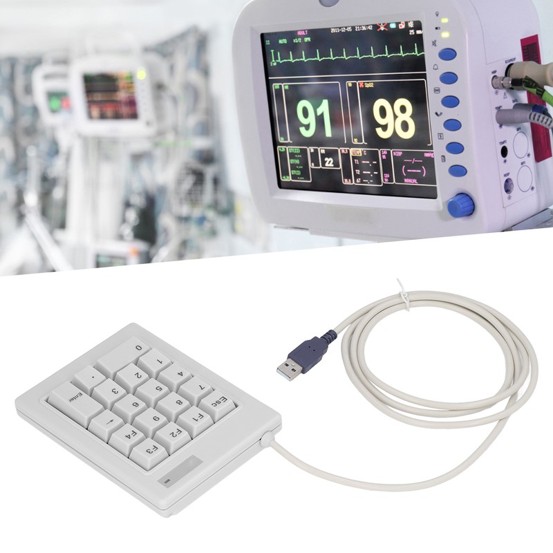18 Key Numeric Keypad Mechanical Linear Switche Linear Switche Splashproof