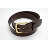 Review Outdoor Gear Handmade Leather Belt (Dark Brown Single Brass