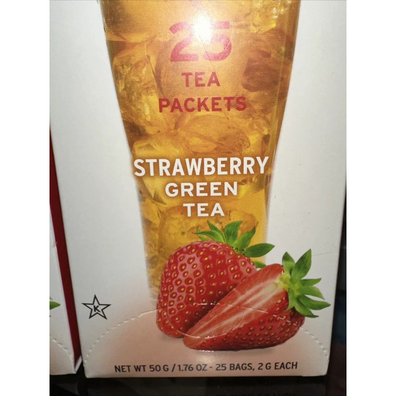 TEA CENTRAL COLD BREW 🍓 STRAWBERRY GREEN TEA 2 Boxes=