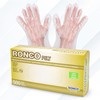 Ronco Poly Deli Gloves, Disposable Polyethylene Gloves, 500 Pack S,M,L,XL