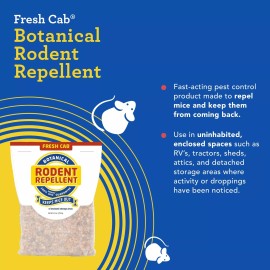 Fresh Cab Botanical Rodent Repellent Pouches 2.5 Ounces Pack of 12