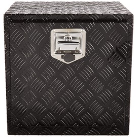 Brait Br18B Aluminum Truck Pickup Underbody Under Bed Tool Box Trailer Bed Rail Storage, 18" L, Black