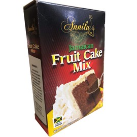 Jamaican Fruit Cake Mix - Annilu 1.7 Lb - Product of Jamaican