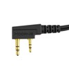 Hoornie Heavy Duty Headset for Radios with Round Lapel Microphone