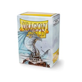 5 Packs Dragon Shield Matte Silver Standard Size 100 ct Card Sleeves Value Bundle!