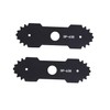WEZCHUGHAOL 2 PCS Heavy Duty Lawn Mower Edger Blades with