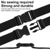 AUAUY Plastic Buckles Clips 38mm(8 Pcs), Side Release Buckles, Dual