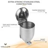 Vollum Powder-Soap Dispenser - 32 Ounce Stainless Steel Bathroom Soap