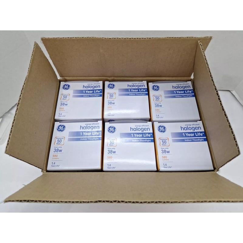 GE 6 Each GE Energy-Efficie