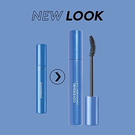 COVERGIRL Professional All-in-One Curved Brush Mascara, Black Brown 210, 0.3 fl oz (9 ml) (Packaging may vary)