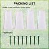 4 Pack Gutter Downspout Extensions,Rain Gutter Downspout Splash Block,Downspout Diverter,Down