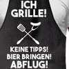 Shirtoo Barbecue Apron with 'Ich Grille' German Text