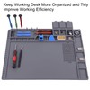 Premium Heat Resistant 932°F Magnetic Soldering Mat, 17.3'' x 11.8''
