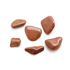 Goldstone Tumbled Stone Set (Medium)